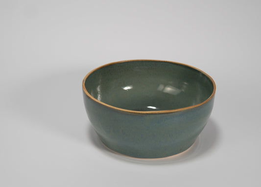 Handmade Green Glaze Organic Succulent Bowl – Ceramic Planter