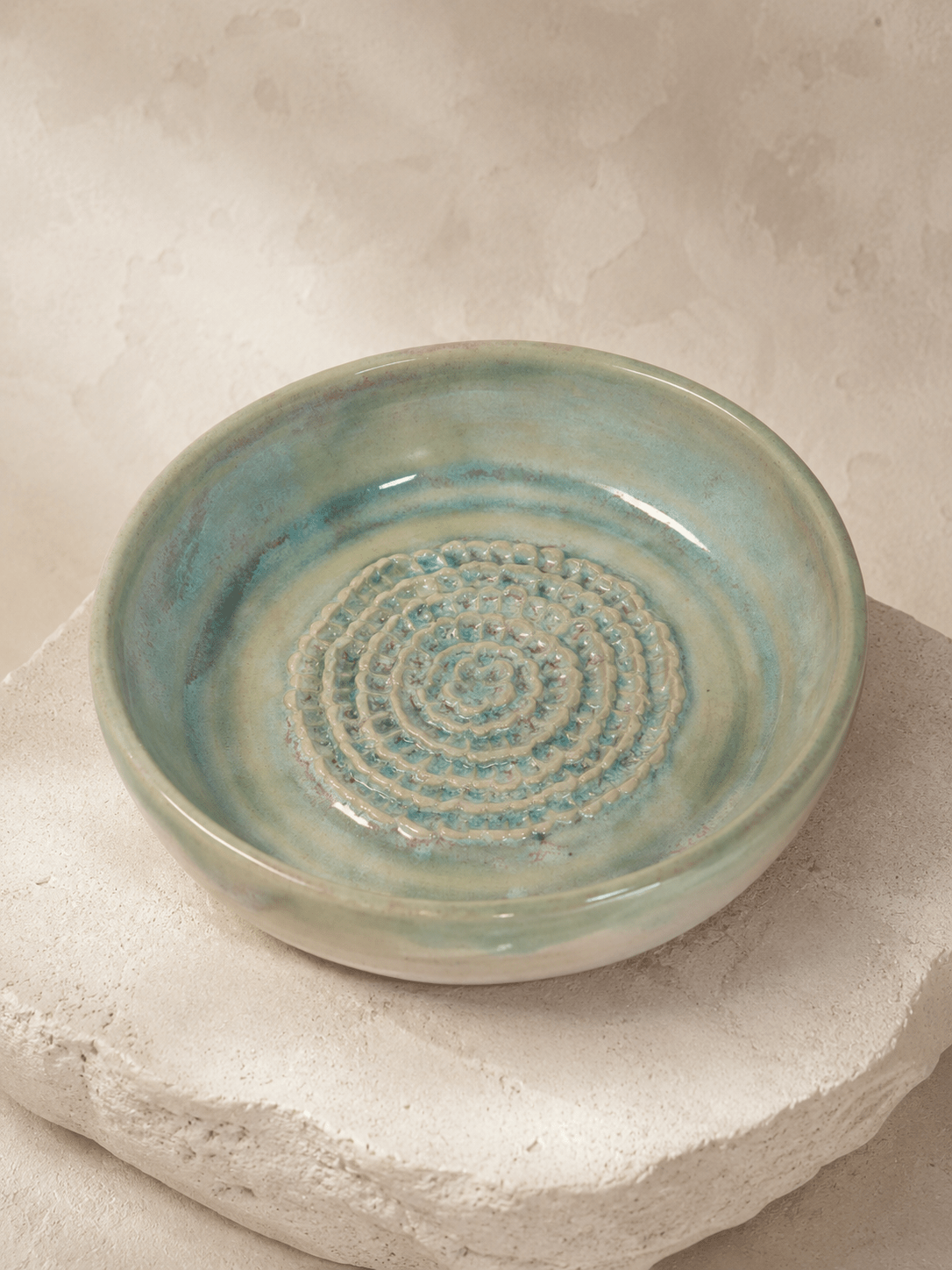 Celadon Meadow Garlic Grater