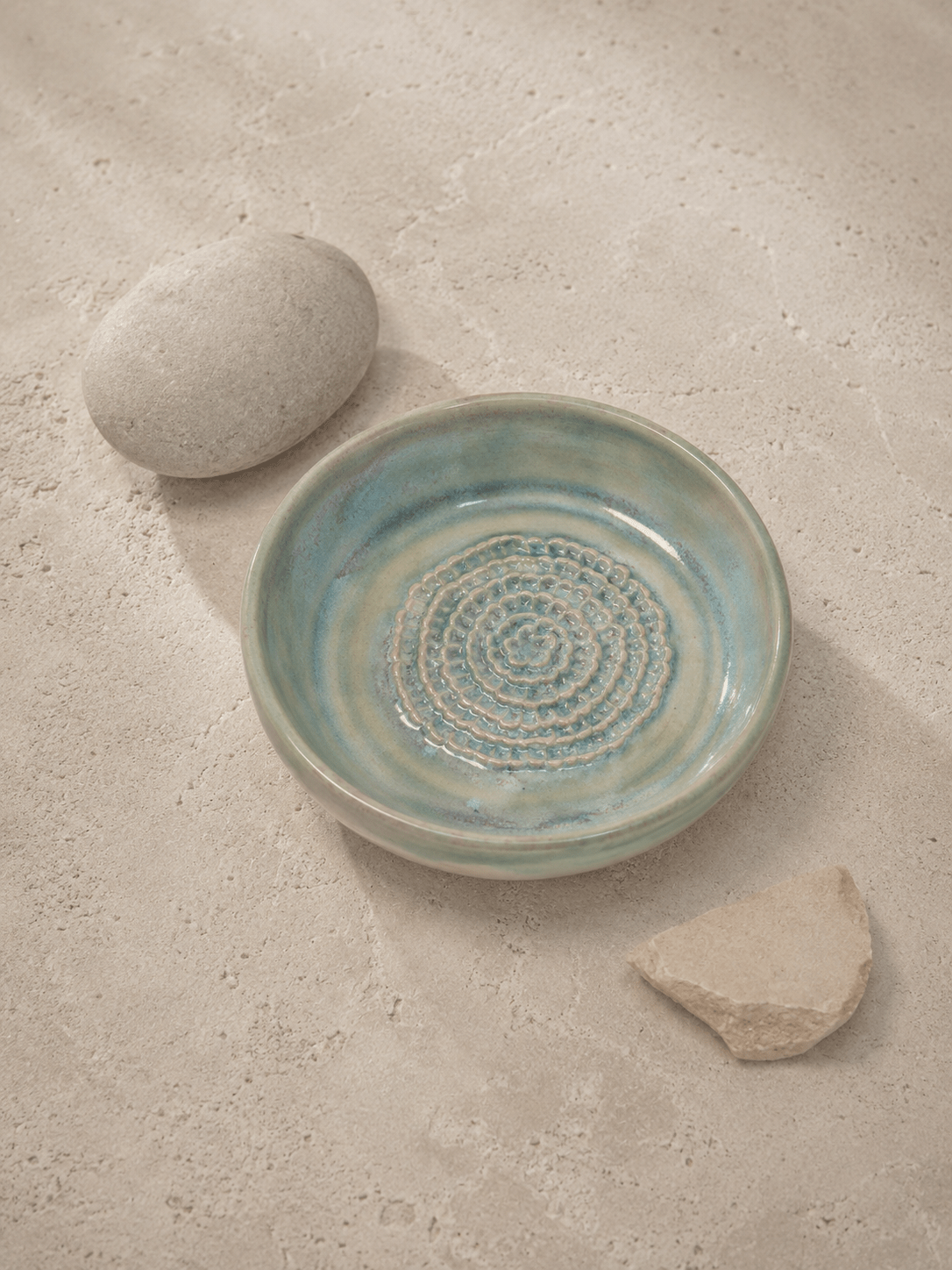 Celadon Meadow Garlic Grater