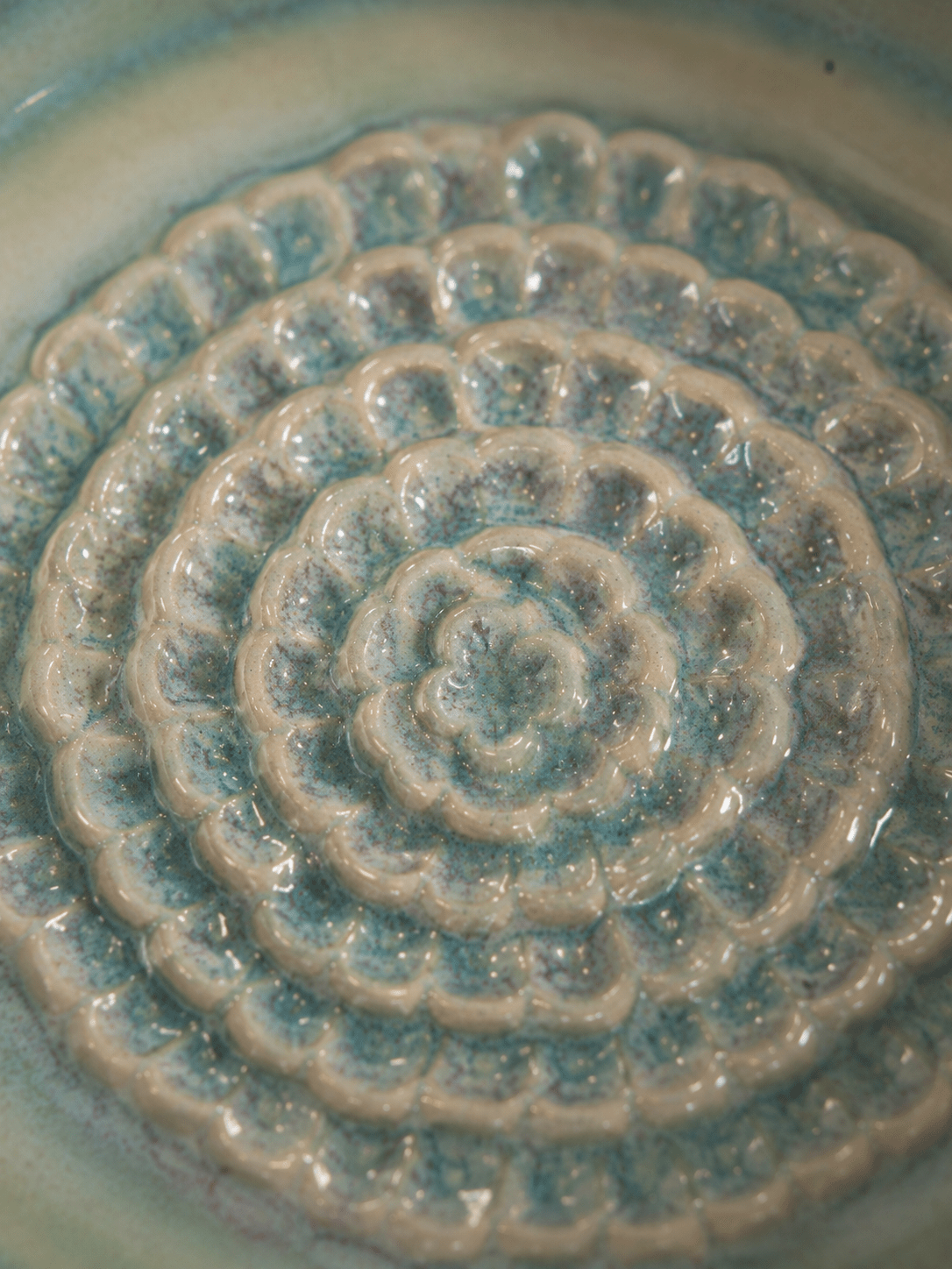 Celadon Meadow Garlic Grater