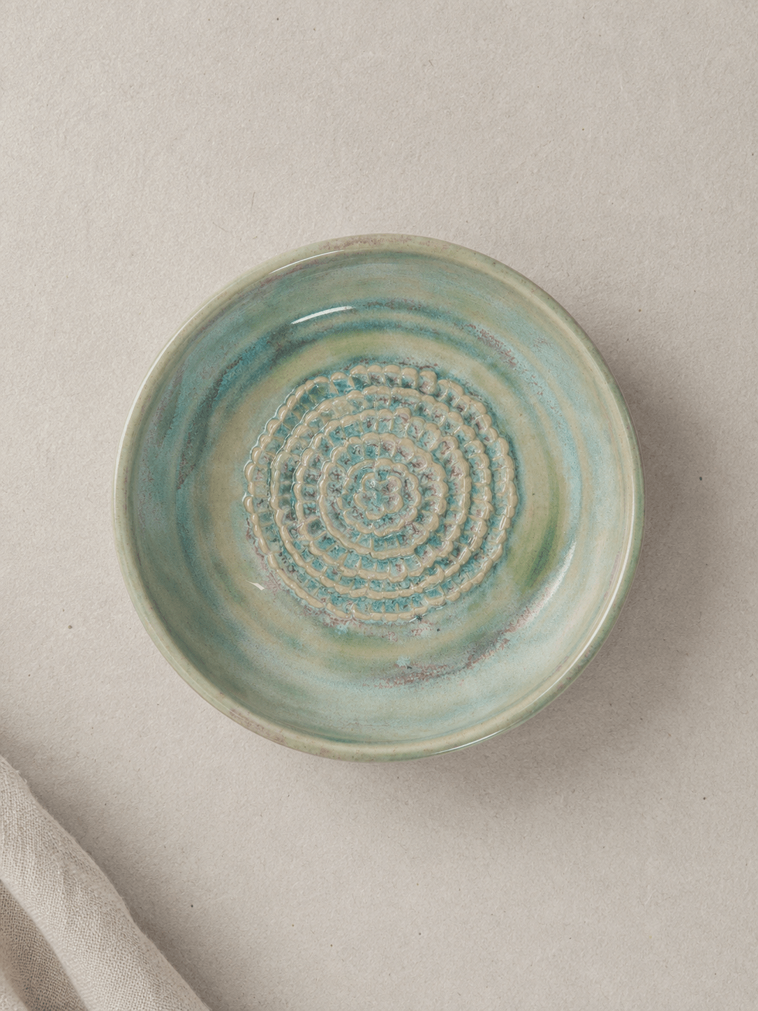 Celadon Meadow Garlic Grater